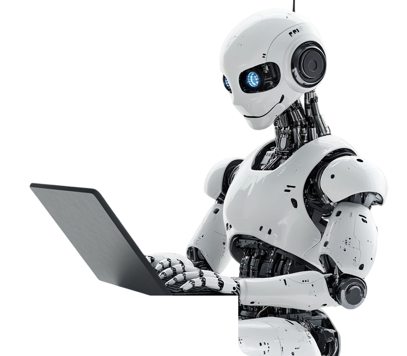 Frontier Technologies team member collaborating on a laptop
